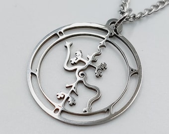 Sigil of Pazuzu Stainless Steel Pendant