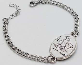 Abraxas Medallion Bracelet