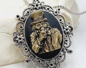 Gothic Uncle Sam Cameo Pendant