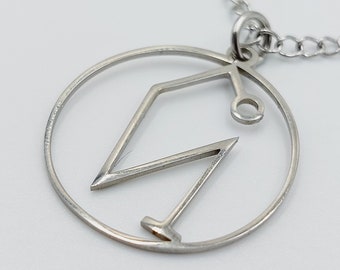 Sigil of Uriel Pendant (Stainless Steel)