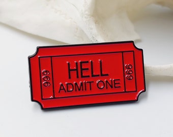 HELL 666 Voucher Pin (Admit One Ticket)