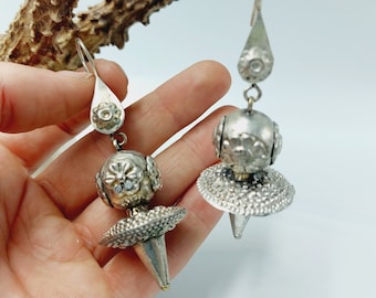 Vintage Top Earrings - Traditional Antique jewelry