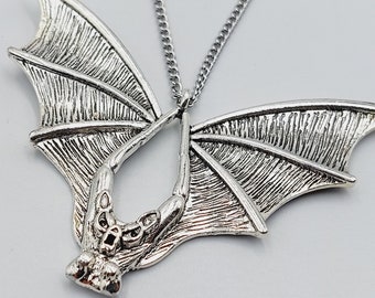 Bat Pendant Necklace