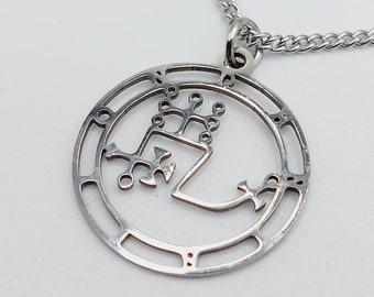 Sigil of Dantalion Stainless Steel Pendant