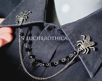 Lord Beelzebub Fly Collar Chain Pins