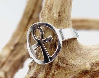 Ankh Ring (Stainless Steel)