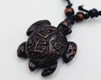 Mother Gaia Sea Turtle Pendant