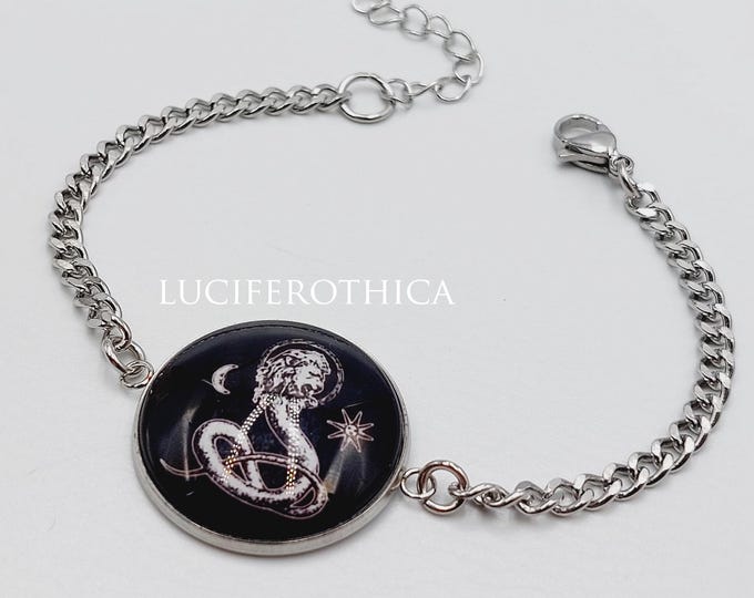 Yaldabaoth Medallion Bracelet