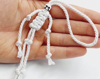 Santa Muerte Rear View Mirror Doll Charm (Car Accessory)