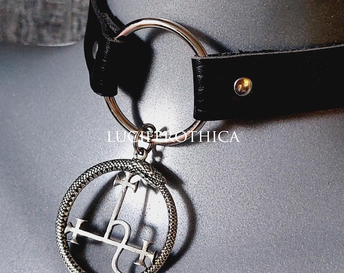 Sigil of Lilith Ouroboros Choker