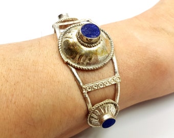 Vintage Lapis Lazuli Bracelet