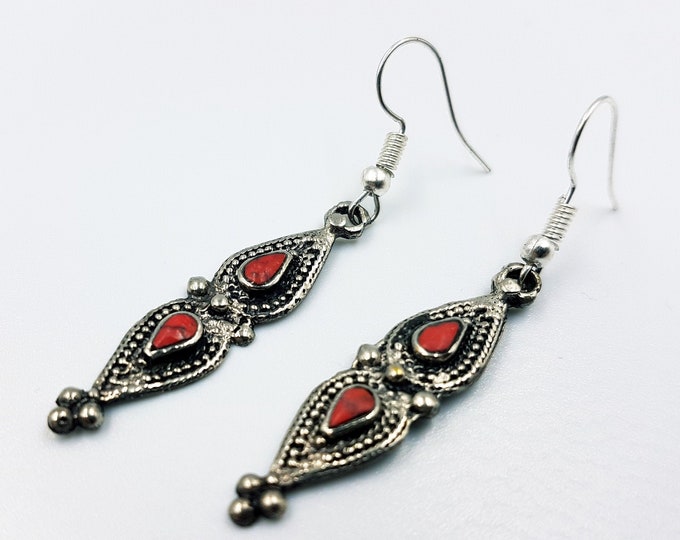 Vintage Coral Earrings