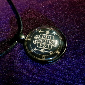 Sigil of Forneus Necklace (2 Styles) - asmoday asmodeus occult demonolatry lefthandpath demonic gothic blackmagic