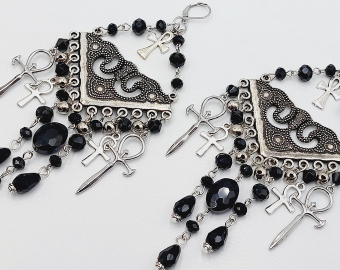 Traditional Ankh Earrings