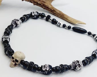 Baron Cimetière Skull Necklace