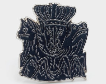 King Bael Pin (Luciferothica Branded Edition based on Collin de Plancy's Dictionnaire Infernal, 1863)