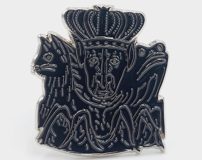 King Bael Pin (Luciferothica Branded Edition based on Collin de Plancy's Dictionnaire Infernal, 1863)
