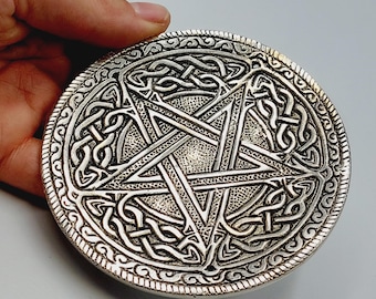 Celtic Pentagram Incense Holder / Burner (3 Sticks)