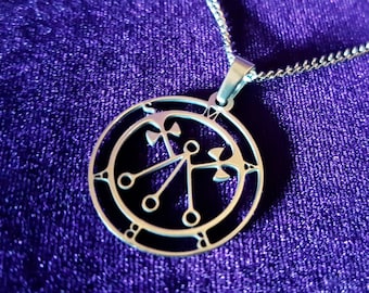 Sigil of Marbas Pendant (Stainless Steel)