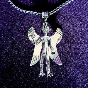 Pazuzu Pendant (2 Options) - occult demonic flying demon protection sigil of lucifer amulet shield demonolatry gift spell spiritual defense
