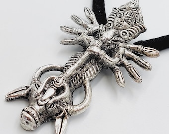 Vedic Hindu Durga Necklace (Kushmanda)