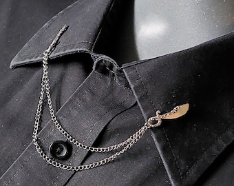 Cutlass Pirate Sword Collar Pin