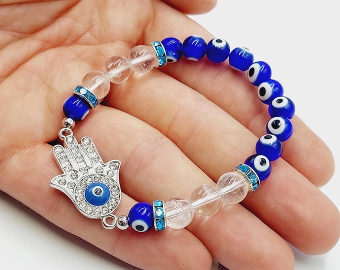 Protection Evil Eye Hamsa Bracelet
