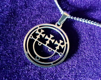 Sigil of Sitri Pendant (Stainless Steel)