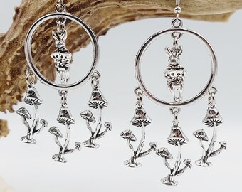 Alice in Wonderland Earrings