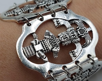 Mayan Glyph Bracelet