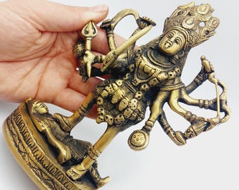 Antique Copper Kali Statue