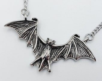 Bat Tradgoth Necklace (Stainless Steel)