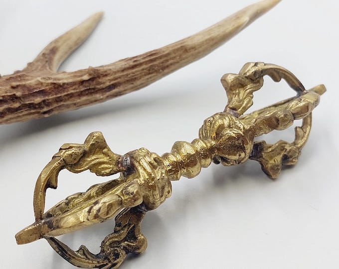 Antique Dorje / Vajra in Brass