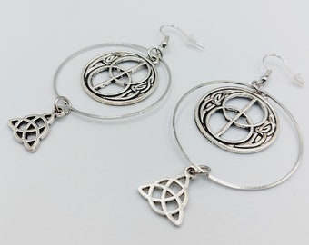 Chalice Well Triquetra Earrings