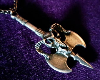 Baphomet Axe Pendant