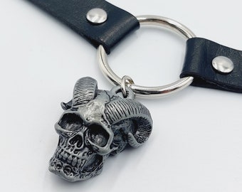 Horned Skull Choker