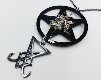 Luciferian Baphomet Necklace