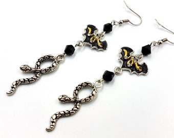 Gothic Serpent Earrings