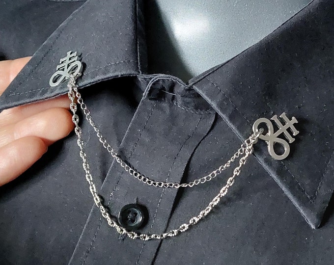 Brimstone | Leviathan Collar Chain Pin