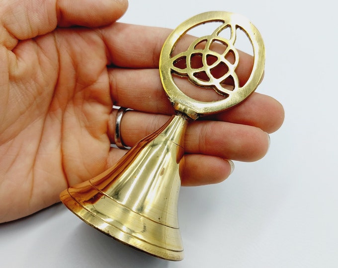 Celtic Triquetra Ritual Bell (Copper)