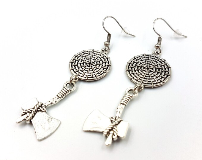 Viking Axe Earrings (2 Styles)