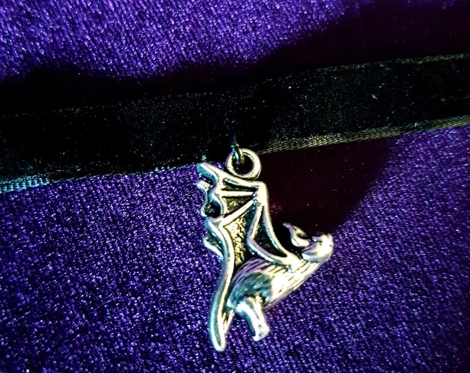 Gothic Bat Choker