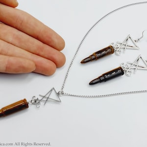 Bullet necklace lucifer clearance