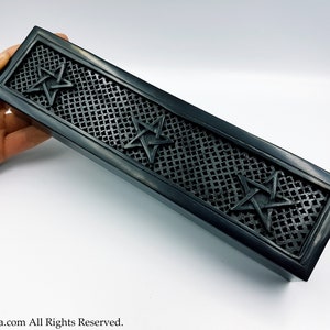 Pentagram Altar | Incense Box - Pentacle dark colour magick storage box