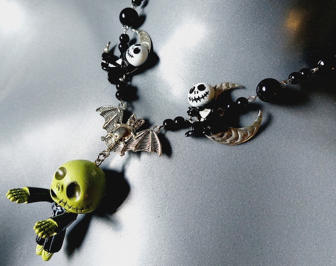 Jack Skellington Themed Necklace
