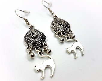 Cat Earrings