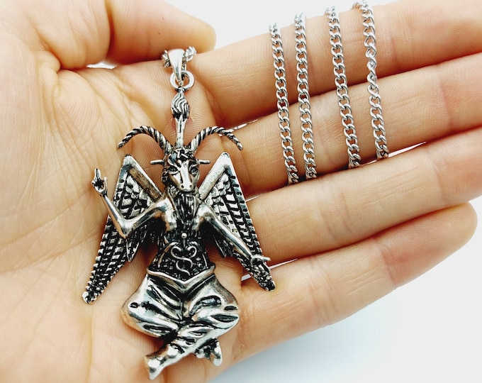 Baphomet Pendant (7cm Big Charm - 2 styles)