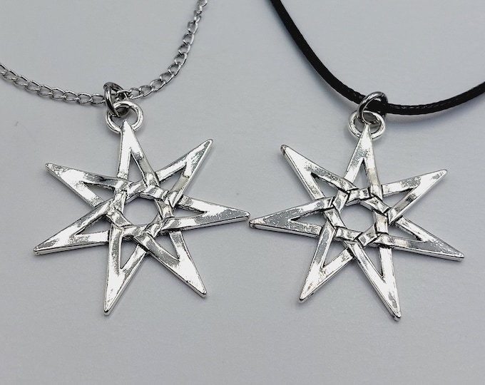 7 Pointed Pleiadian Elven Star (2 Style Options)