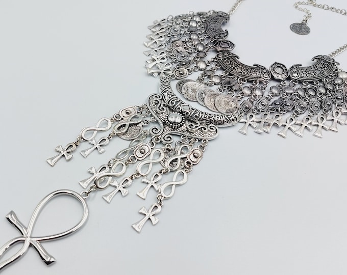 Lemurian Ankh Neckpiece