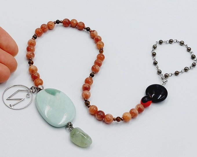 Archangel Uriel Sunstone Prayercord